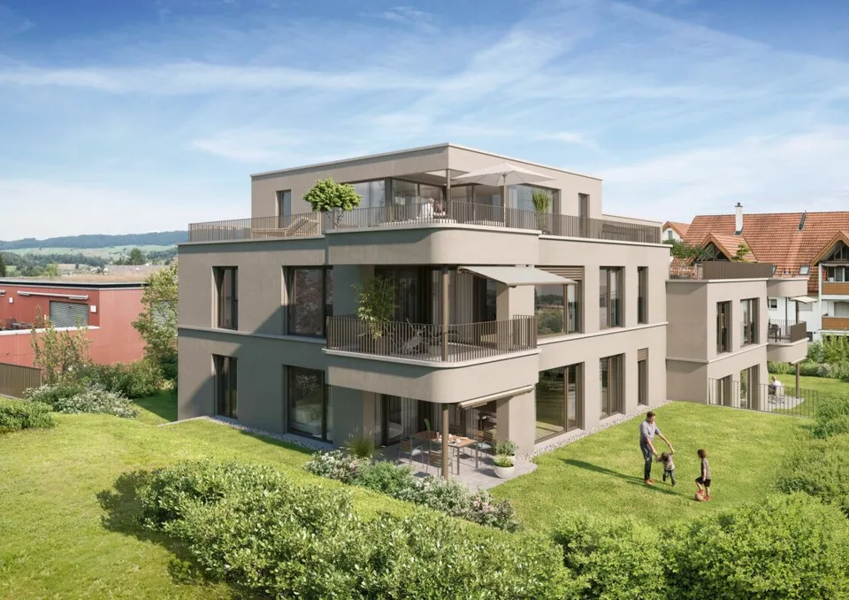 Appartement d'attique unique avec vue fantastique