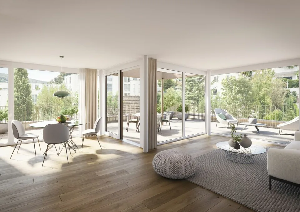 Appartement d'attique unique avec vue fantastique