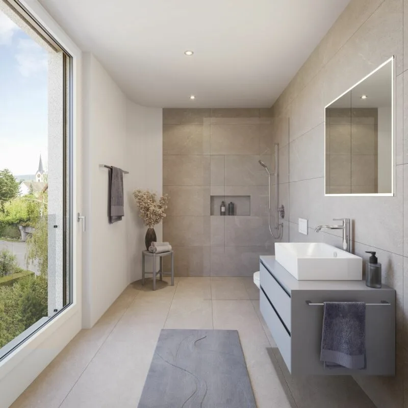 Appartement d'attique unique avec vue fantastique