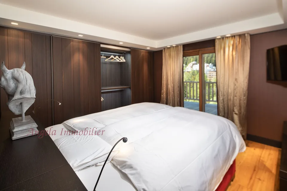 Stunning 4.5-Room Alpine Apartment with Pool & Panoramic Views in Lens – Foto 6 von 16