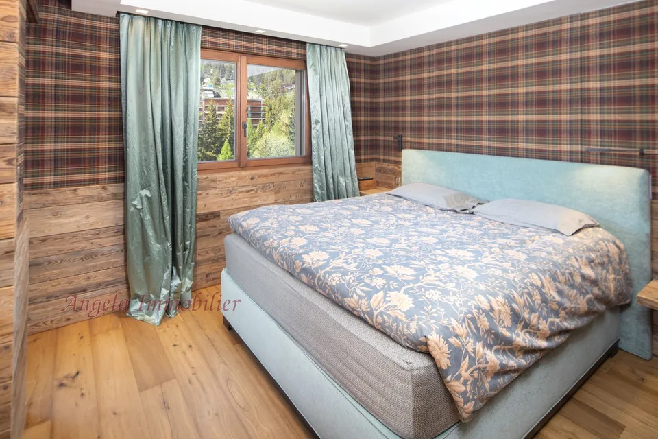 Stunning 4.5-Room Alpine Apartment with Pool & Panoramic Views in Lens – Foto 9 von 16