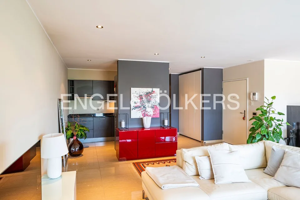 Modern apartment with terrace and open view