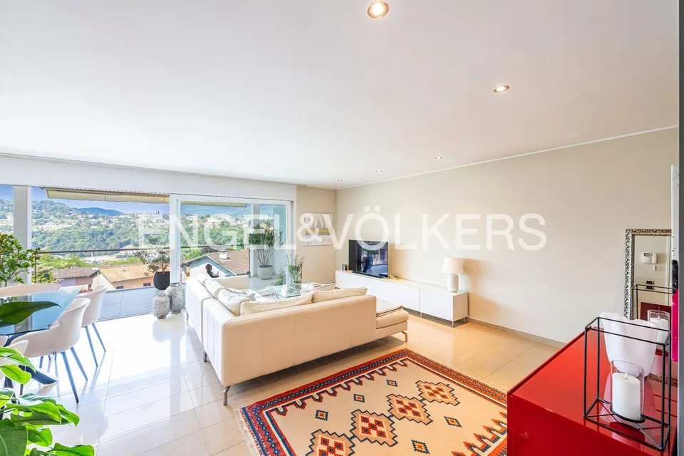 Modern apartment with terrace and open view