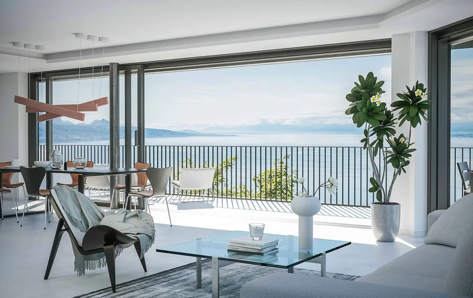 Appartement neuf de 3.5 pièces au 4ème étage avec balcon à vendre à Chexbres