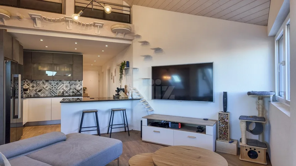 Prächtige contemporary Wohnung mit atemberaubendem Blick