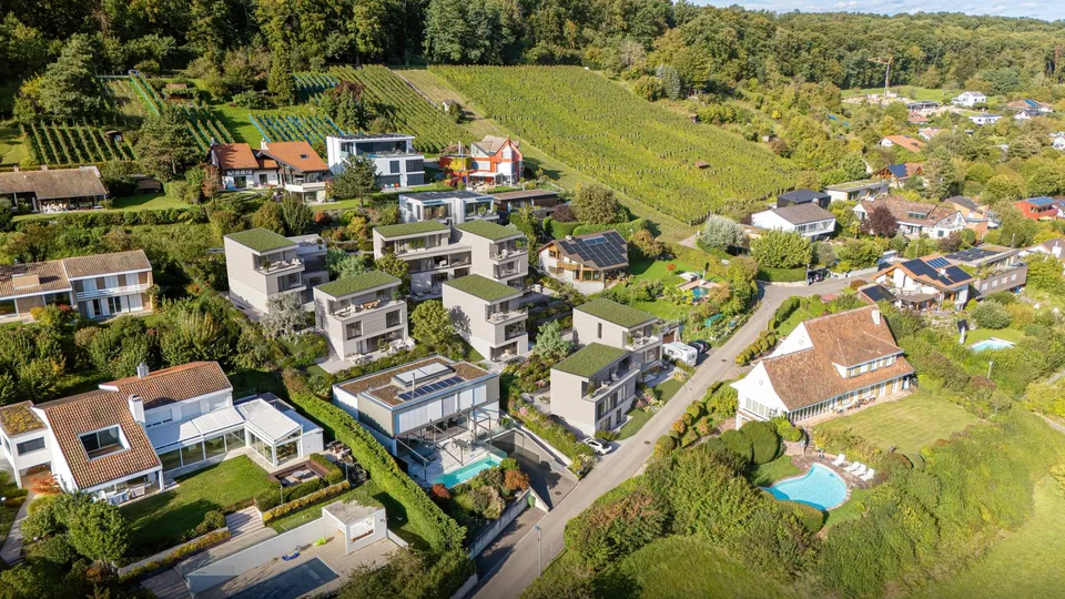 Neubauprojekt Biel-Benken-Panorama Einfamilienhaus mit nachhaltigem Holzbau in traumhafter Lage
