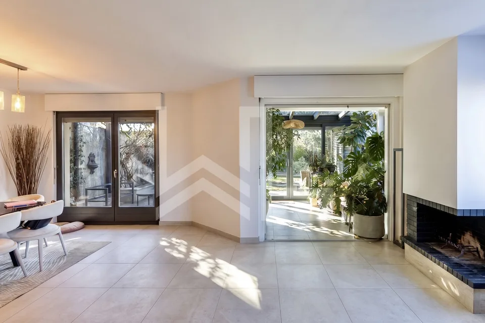 Villa familiale à Corsier : luminosité, espace et bien-être