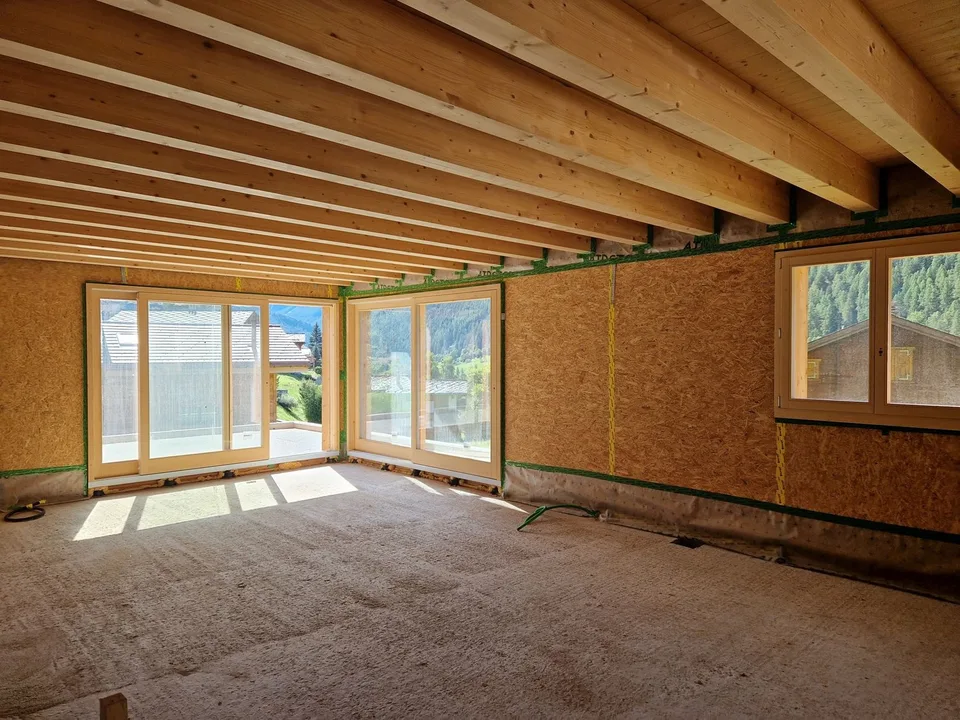 Chalet in Bau - Ausbau nach Wunsch des Mieters - Hauptwohnsitz - Evolène – Foto 8 von 9