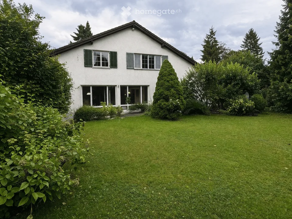 Charmantes Einfamilienhaus in Rüschlikon – 5.5 Zimmer mit Garten und Garage