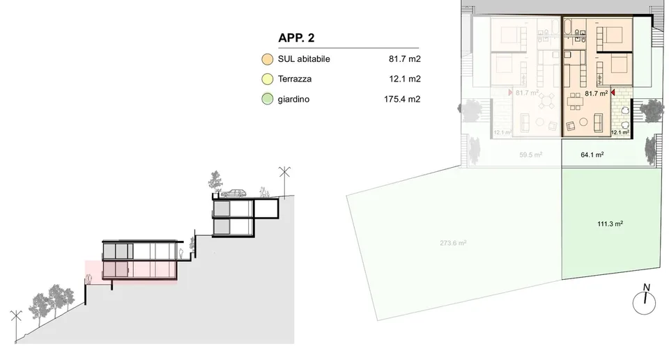 Appartement 3.5 pièces avec jardin, neuf – photo 9 sur 9