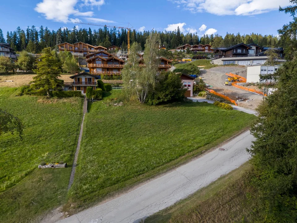 Terrain constructible à Crans-Montana