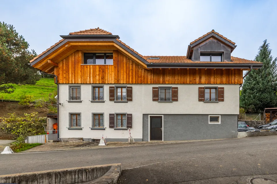 Traumhaus in der ländlichen Zone