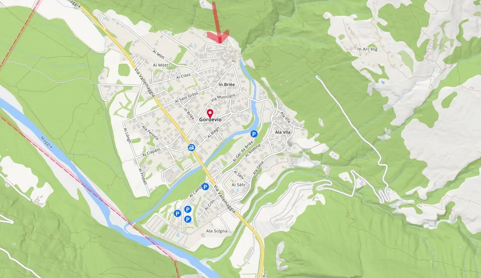Sale of building land in Gordevio