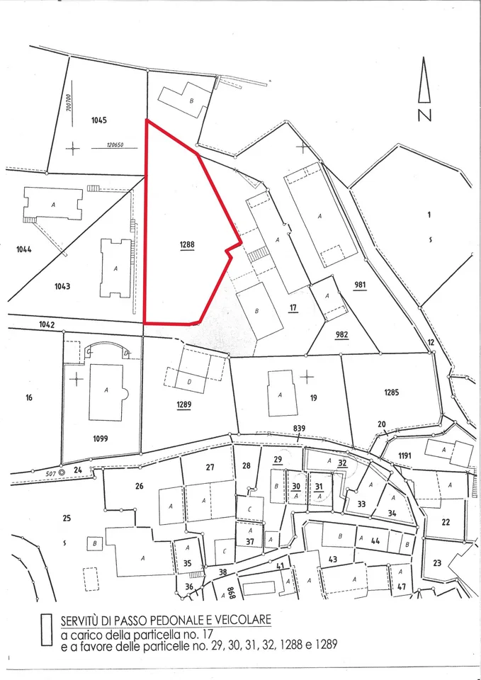 Sale of building land in Gordevio