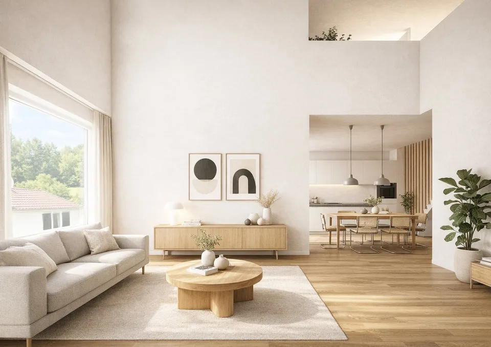 Wohnen mit Panorama – Lichtdurchflutete Maisonette (Haus A)