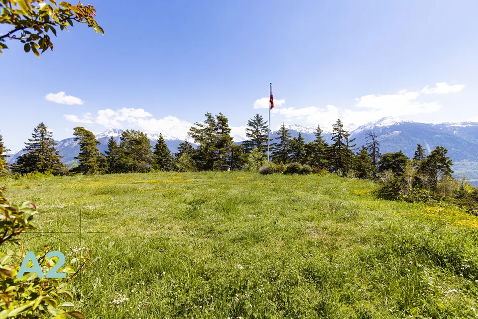 Propriété unique, de caractère avec vue imprenable et excellent ensoleillement