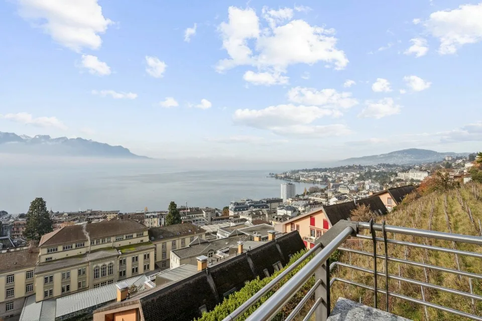Magnifique Appartement in Montreux mit atemberaubendem Blick auf den See und die Alpen – Foto 9 von 10