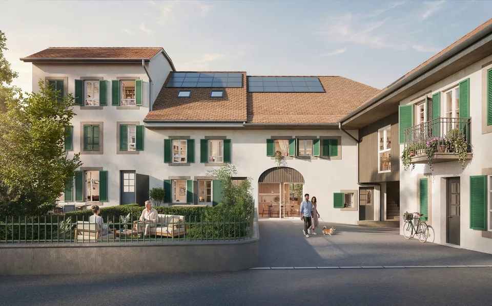 Promotion Les Vergers de Chamblon - 6 Magnifiques appartements avec terrasses et jardins privatifs