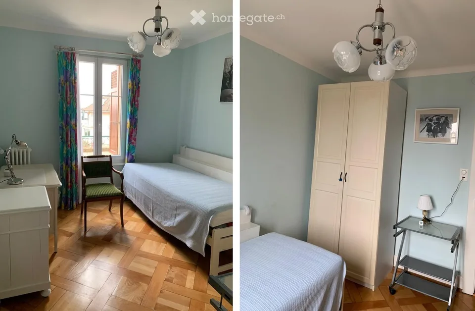 A Renens, chambres meublées (colocation)