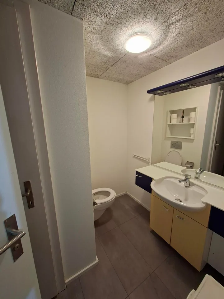 Bureau compact avec petit stockage à Lyss – 30 m² à louer