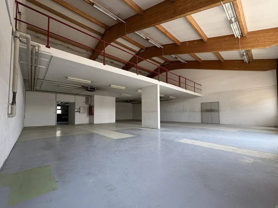 Ampio locale artigianale su 2 livelli