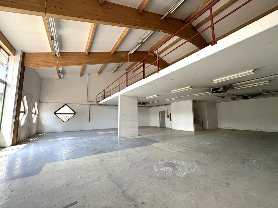 Ampio locale artigianale su 2 livelli