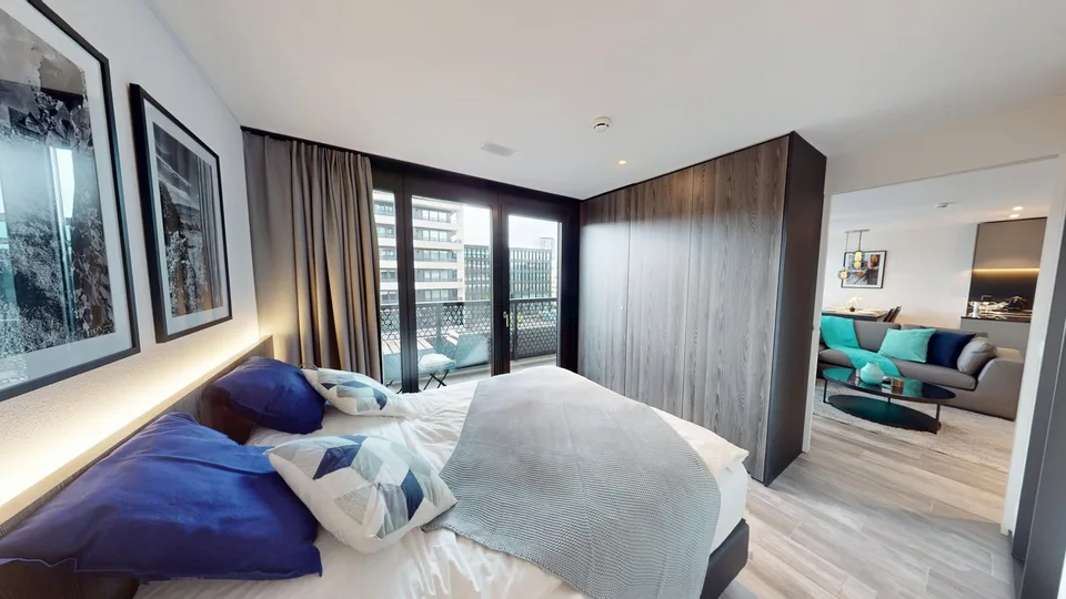 Appartement 2 pièces meublé avec balcon élégant – photo 13 sur 18
