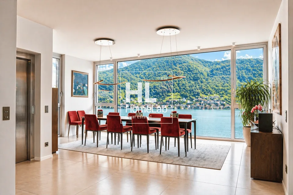 VILLA MODERNA CON PRESTIGIOSA VISTA LAGO