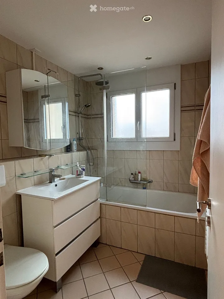 Appartement moderne 2.5 pièces avec balcon et garage à Zürich Schwamendingen