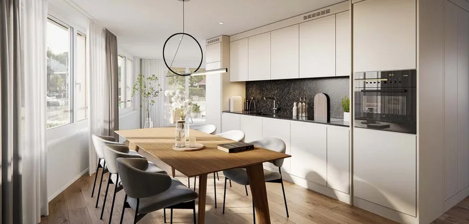 Moderne 3.5-Zimmer-Attikawohnung mit Terasse in Wilen bei Wollerau