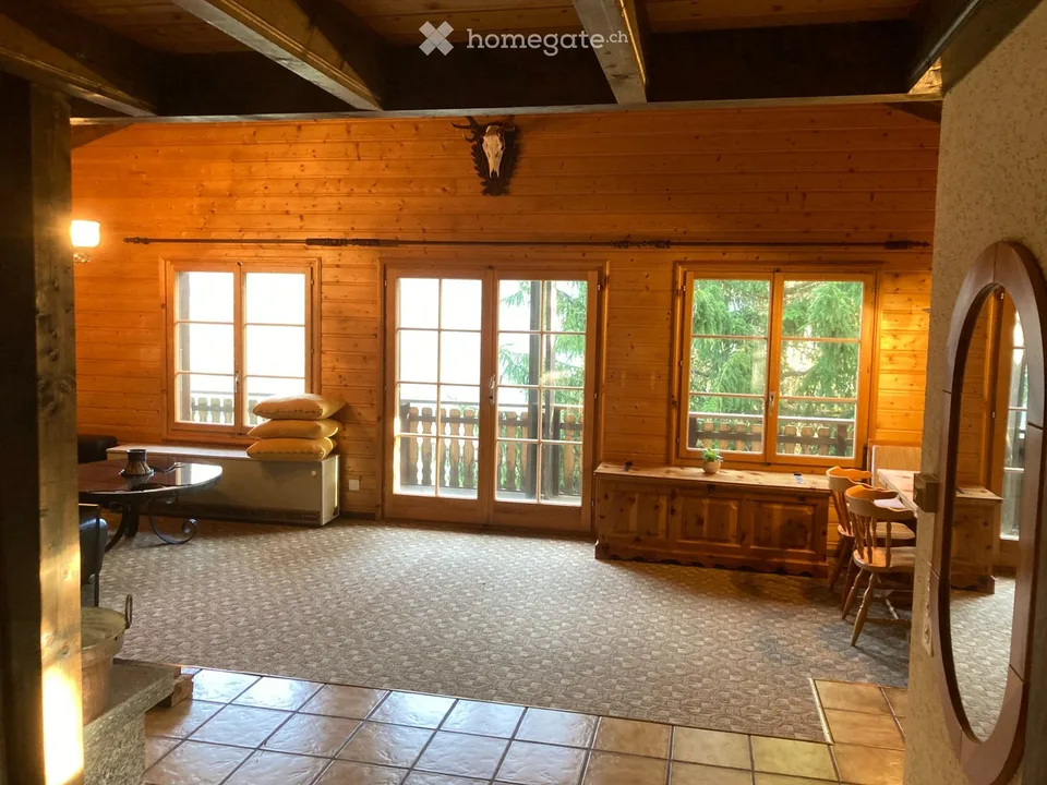 Ruhige Wohnung in 3993 Grengiols /VS im Chalet zu Vermieten