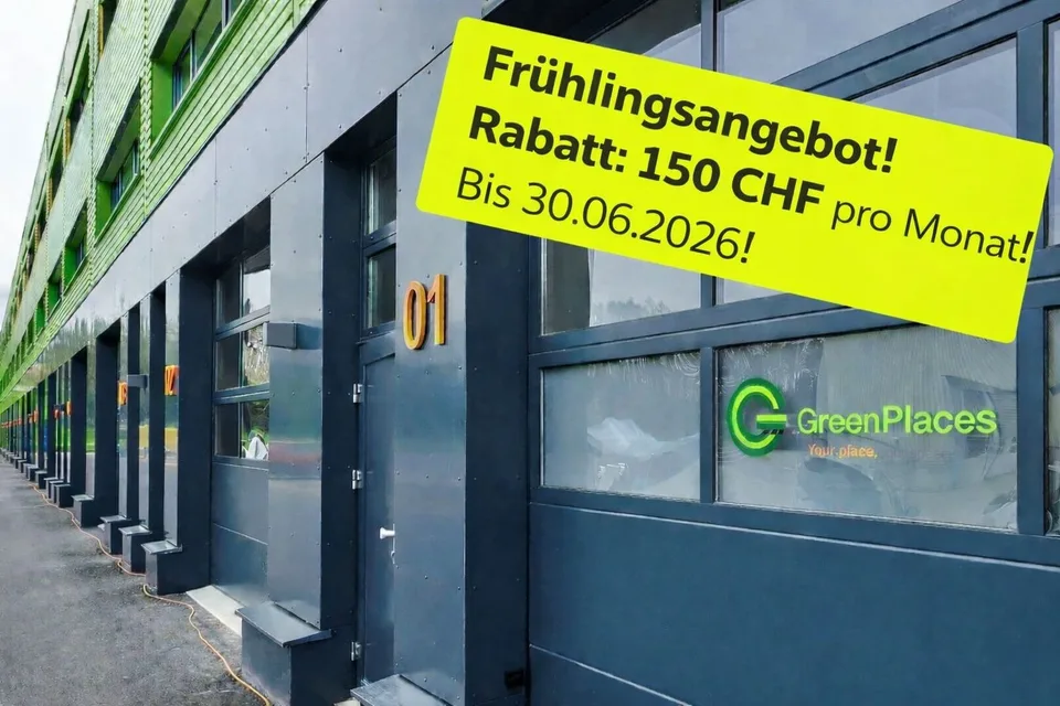 TOP FRÜHLINGSANGEBOT - CHF 1'500 statt CHF 1'650!