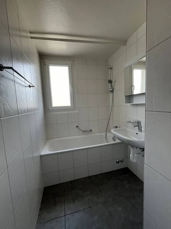 Schönes renoviertes Apartment mit Balkon in einer ruhigen Nachbarschaft