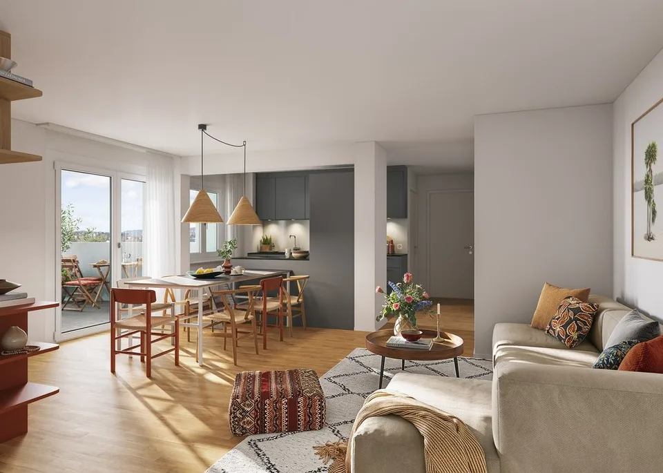 FRIBOURG - 2,5 Zimmer von der 1. bis zur 13. Etage