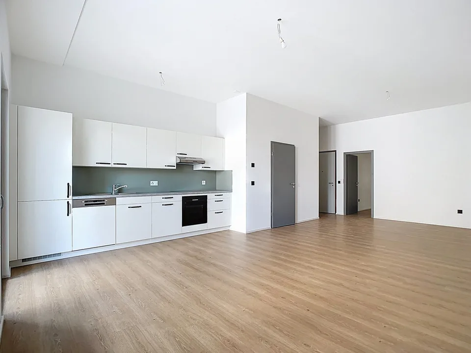 Wohnung mit 2.5 Zimmern und Balkon