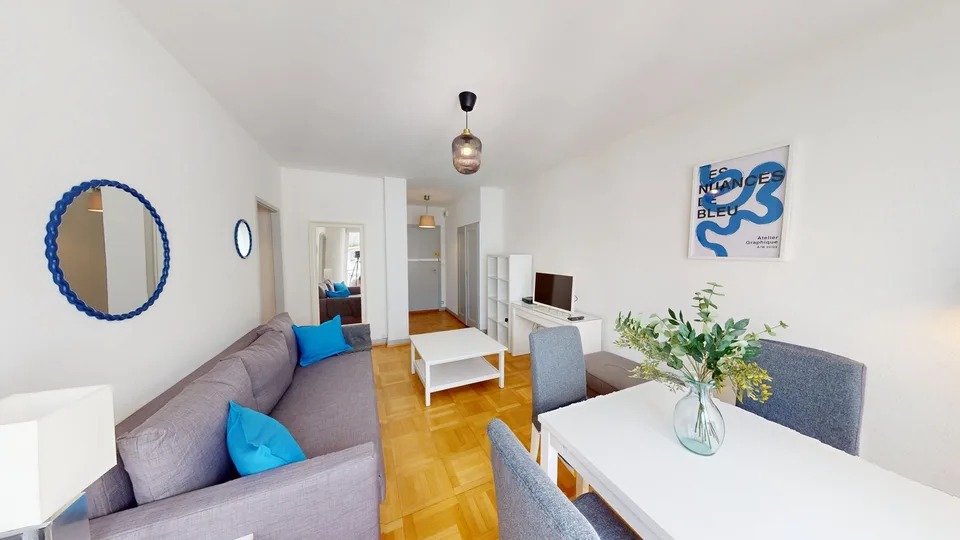 Lovely 1-bed with Balcony in Geneva's Charmilles District