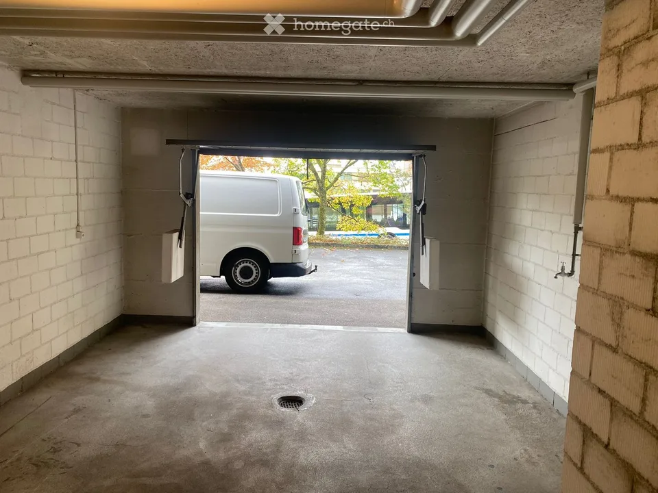 Garage box available from 01.08.2026 with electricity and water connection