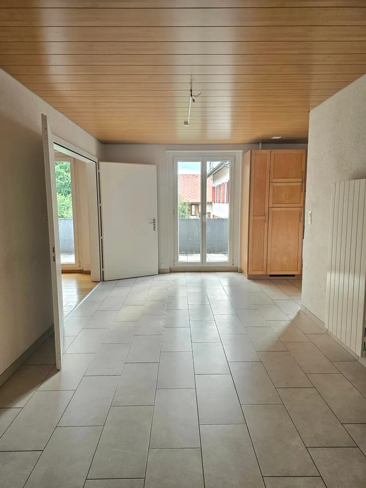 Dans un village où il fait bon vivre - Appartement 3.5 pièces avec balcon/terrasse