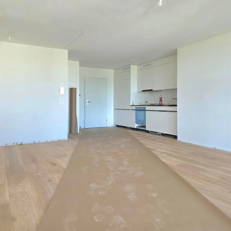 Primo affitto: delizioso appartamento giardino 1,5 locali con vista