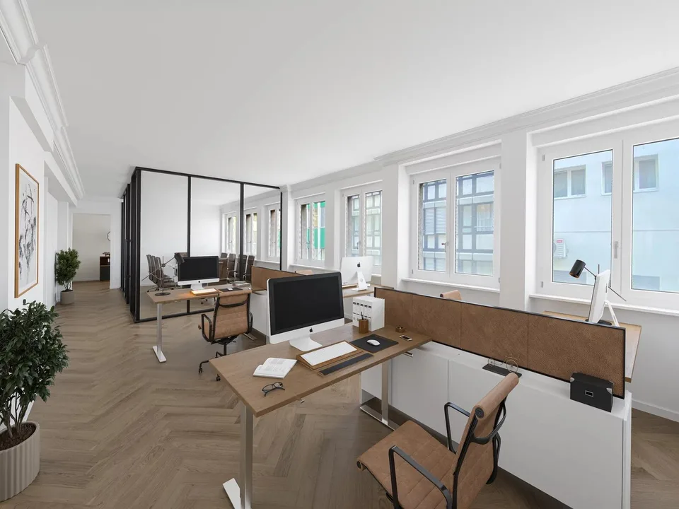 Bureaux à la place de la Fusterie