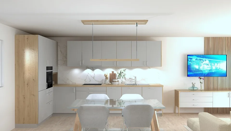 Bella Chalet-Villa a schiera di 3,5 locali a Vérossaz