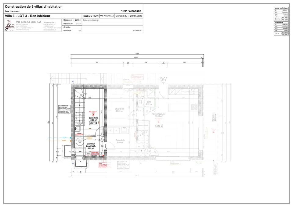 Magnifique Chalet-Villa mitoyen 3,5 pces à Vérossaz – photo 7 sur 8