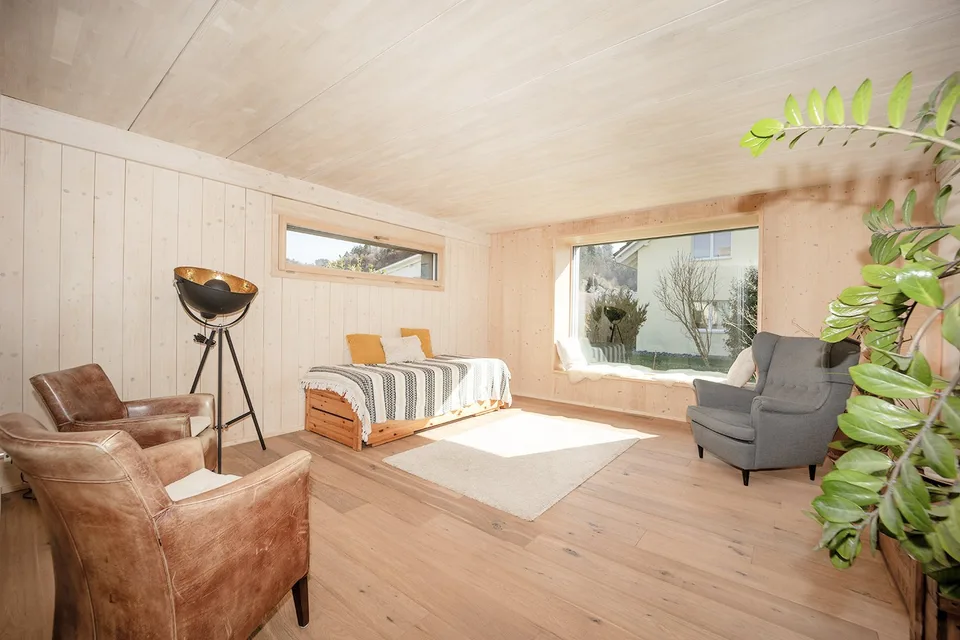 Casa in legno massello esclusiva con un eccellente clima interno – foto 7 di 16
