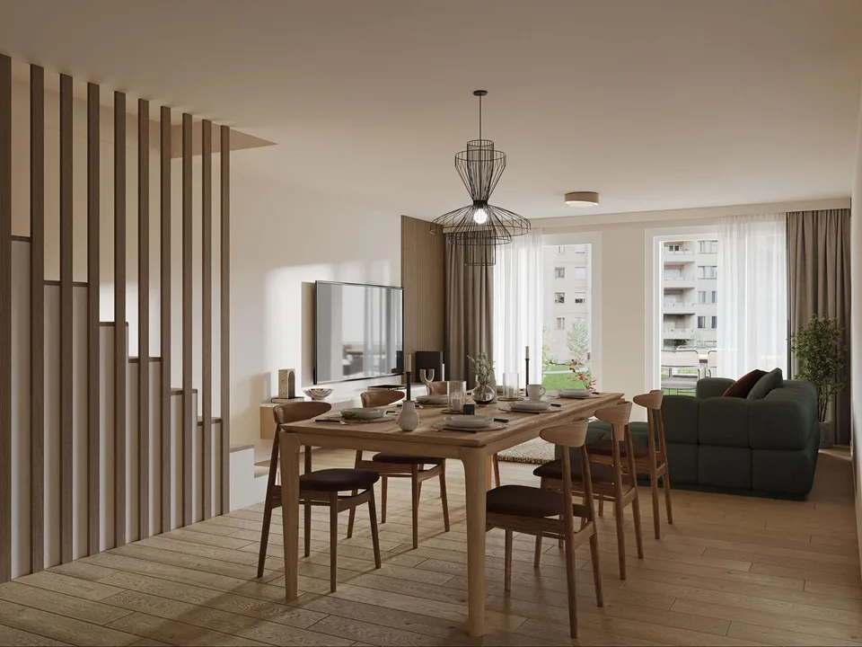 derniers 4,5 pièces en duplex Neufs - en rez de jardin