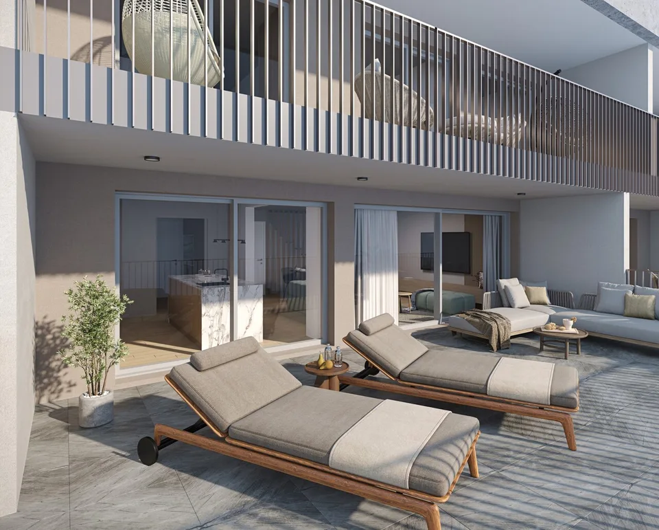 derniers 4,5 pièces en duplex Neufs - en rez de jardin