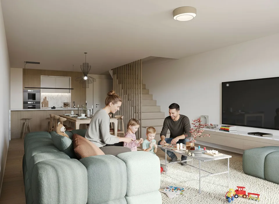 derniers 4,5 pièces en duplex Neufs - en rez de jardin