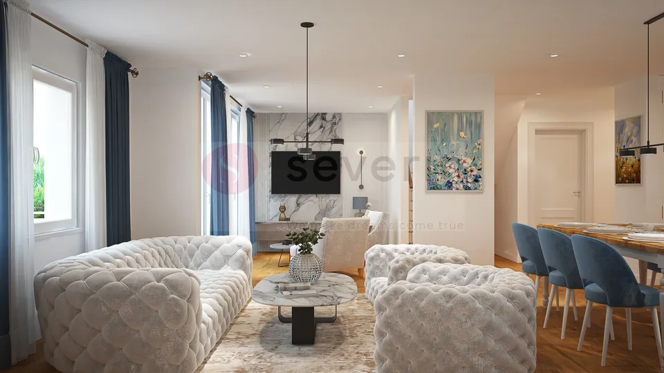TIME TO RELAX-FAMILIENHEIM--5.5 ZIMMER MAISONETTE, 140M2 INKL. 1 TGPP
