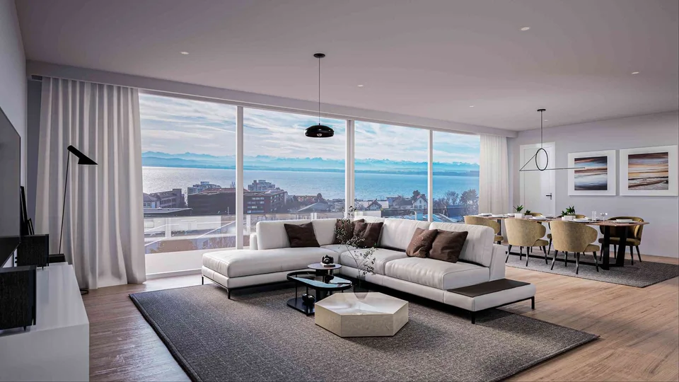 Neuchâtel centre - Magnifiques appartements de 4,5 pièces avec dégagement et situation privilégiée