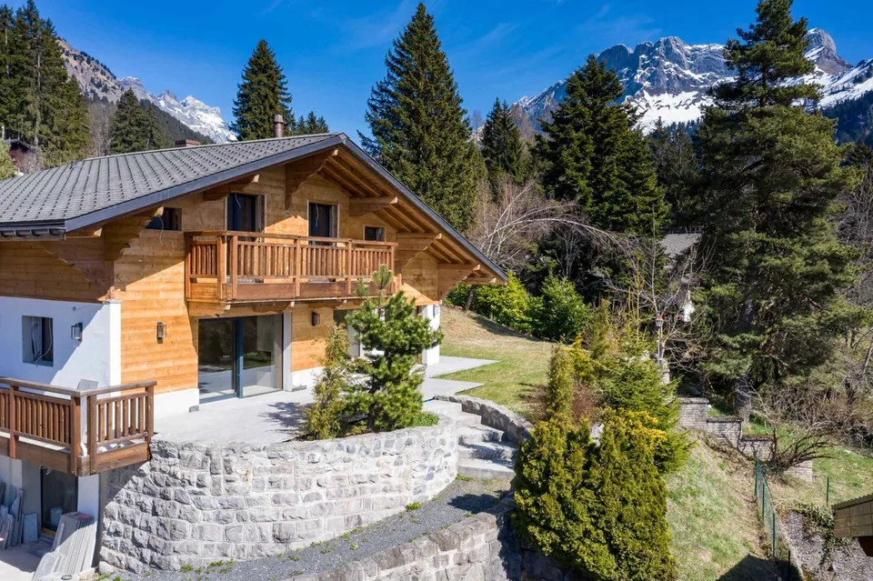 Chalet d'exception avec vue panoramique sur les Dents du Midi