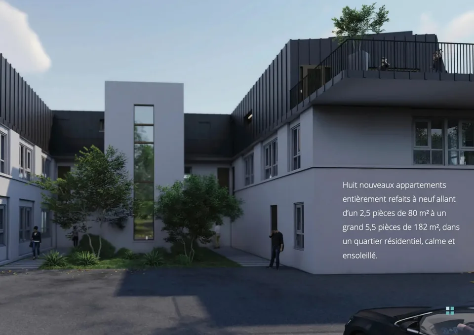PROMOTION DE 8 APPARTEMENTS NEUFS - QUARTIER BUCOLIQUE PROCHE DE LA VILLE